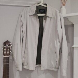 Vintage 1980s Profilo Classics Suede like Jacket with interior utility pockets